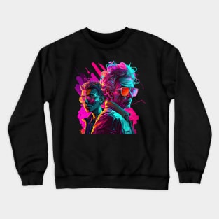 It's Synthwave! v2 (no text) Crewneck Sweatshirt